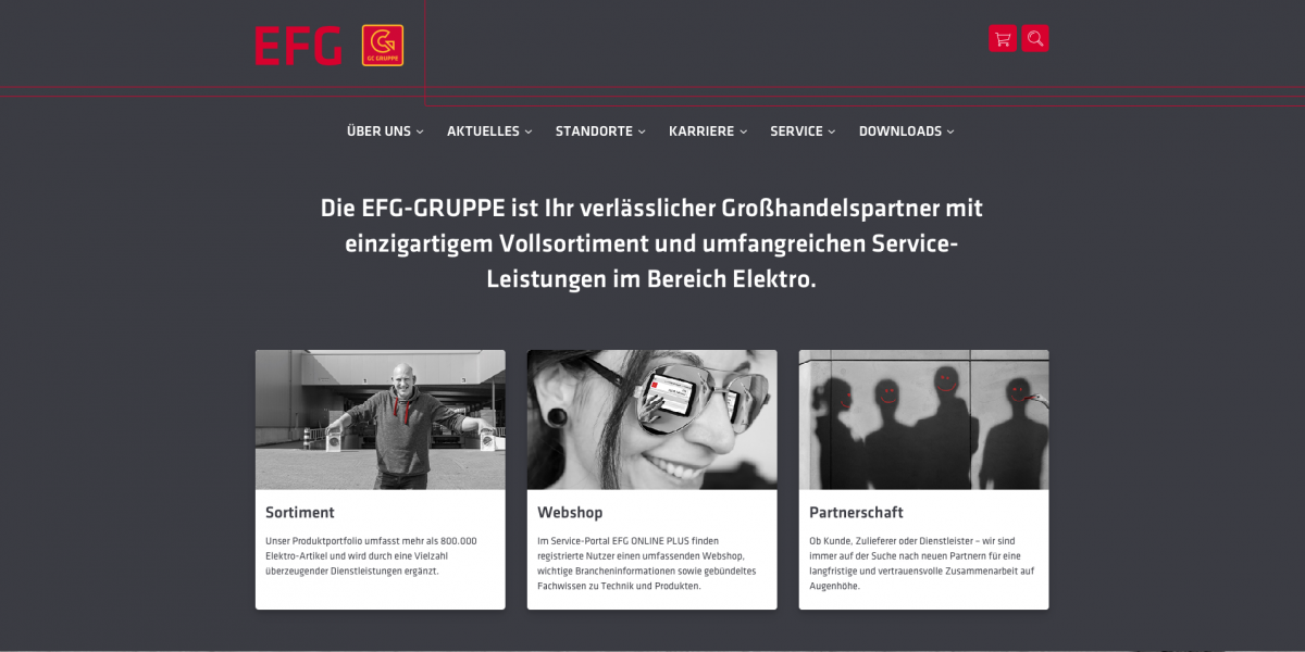 EFG-Relaunch